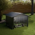 Garage pour tondeuse robotisée avec toit en pente – Image 2