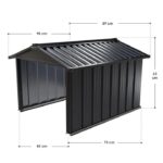 Garage pour tondeuse robotisée avec toit en pente – Image 4